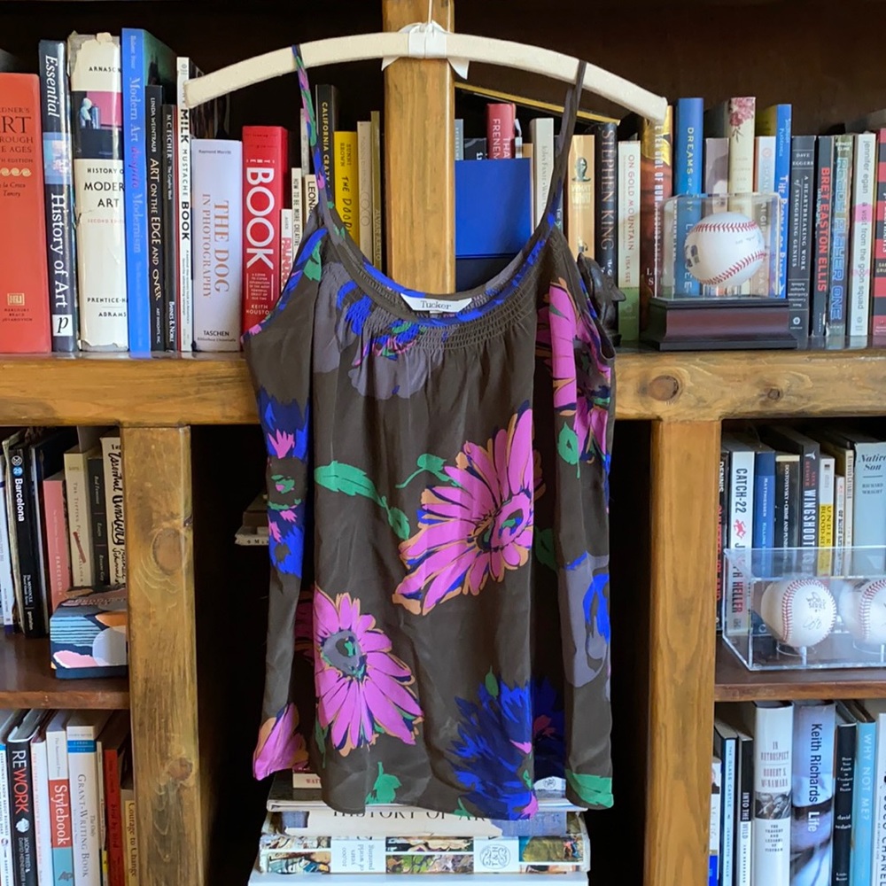 Silk Tucker Tank